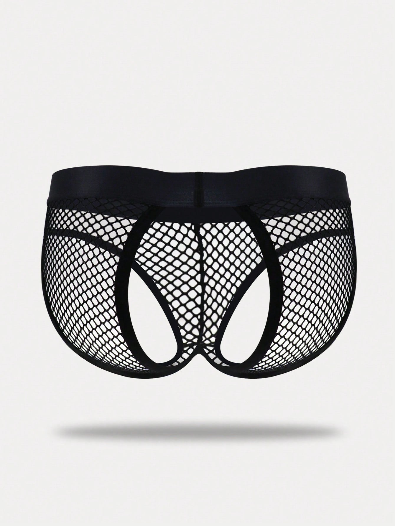Men’s Mesh Shorts With Cutout Detail And Support Style
