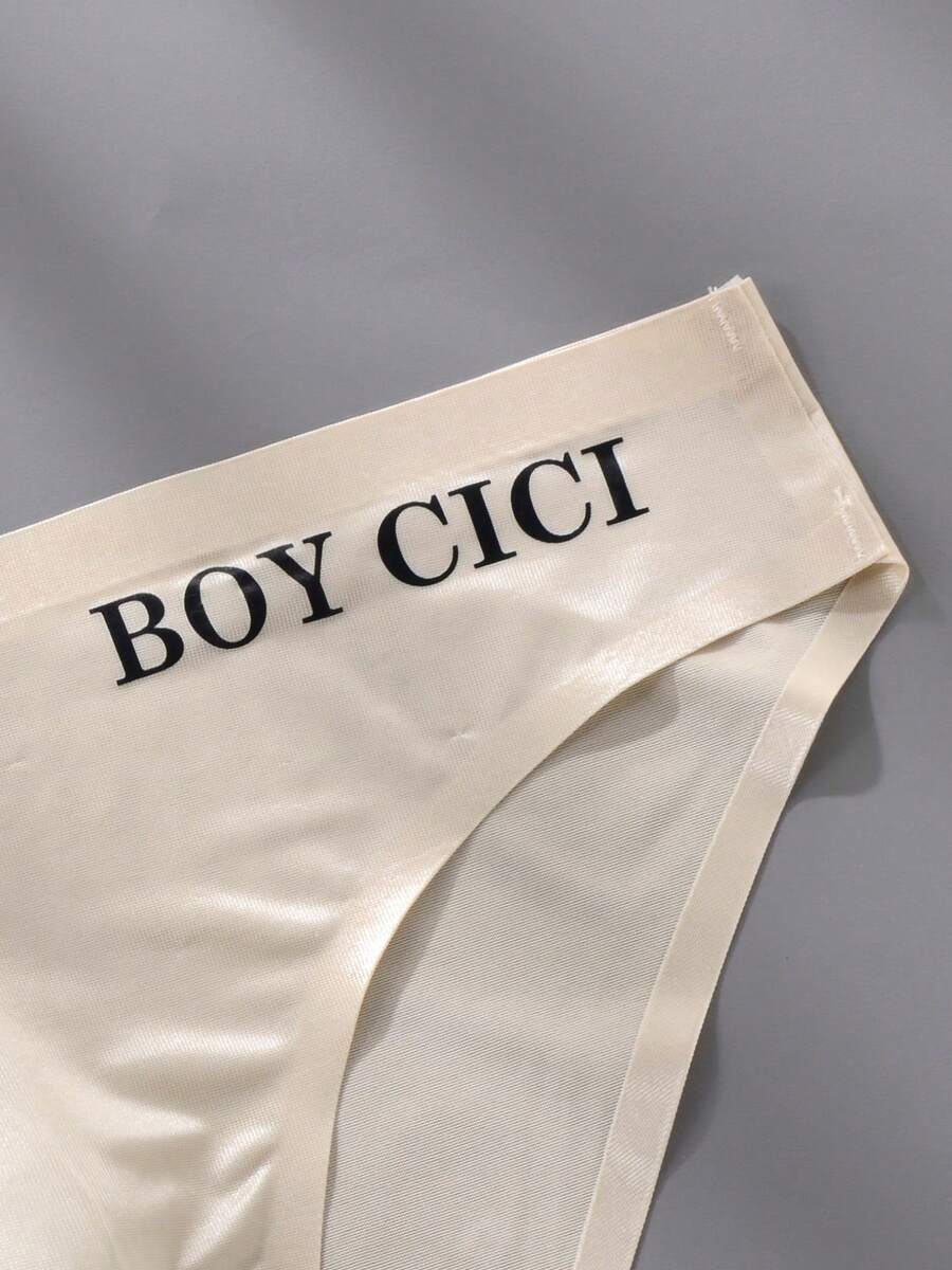 Pack of 5 men's low rise triangle briefs in sporty multicolor plain design made from lightweight stretch fabric.