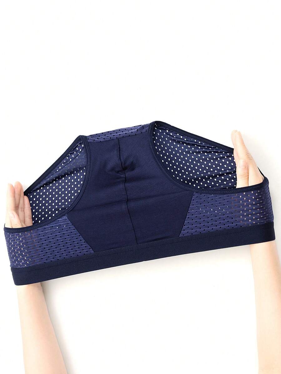 4-piece set of men's sporty mid rise briefs in multicolor stretch knitted fabric