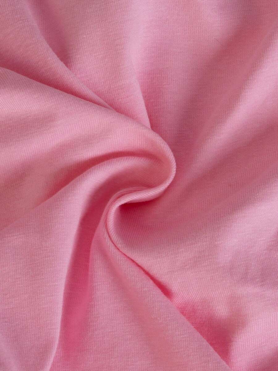 Pink men's low-rise cotton triangle briefs featuring sporty cut and decorative fake pockets.