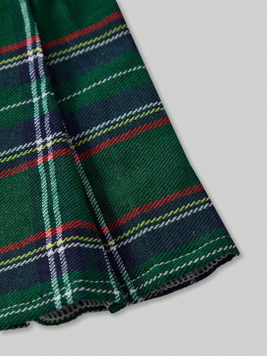 Men's low rise plaid Christmas thong in multicolor red designed for holiday roleplay and couples.