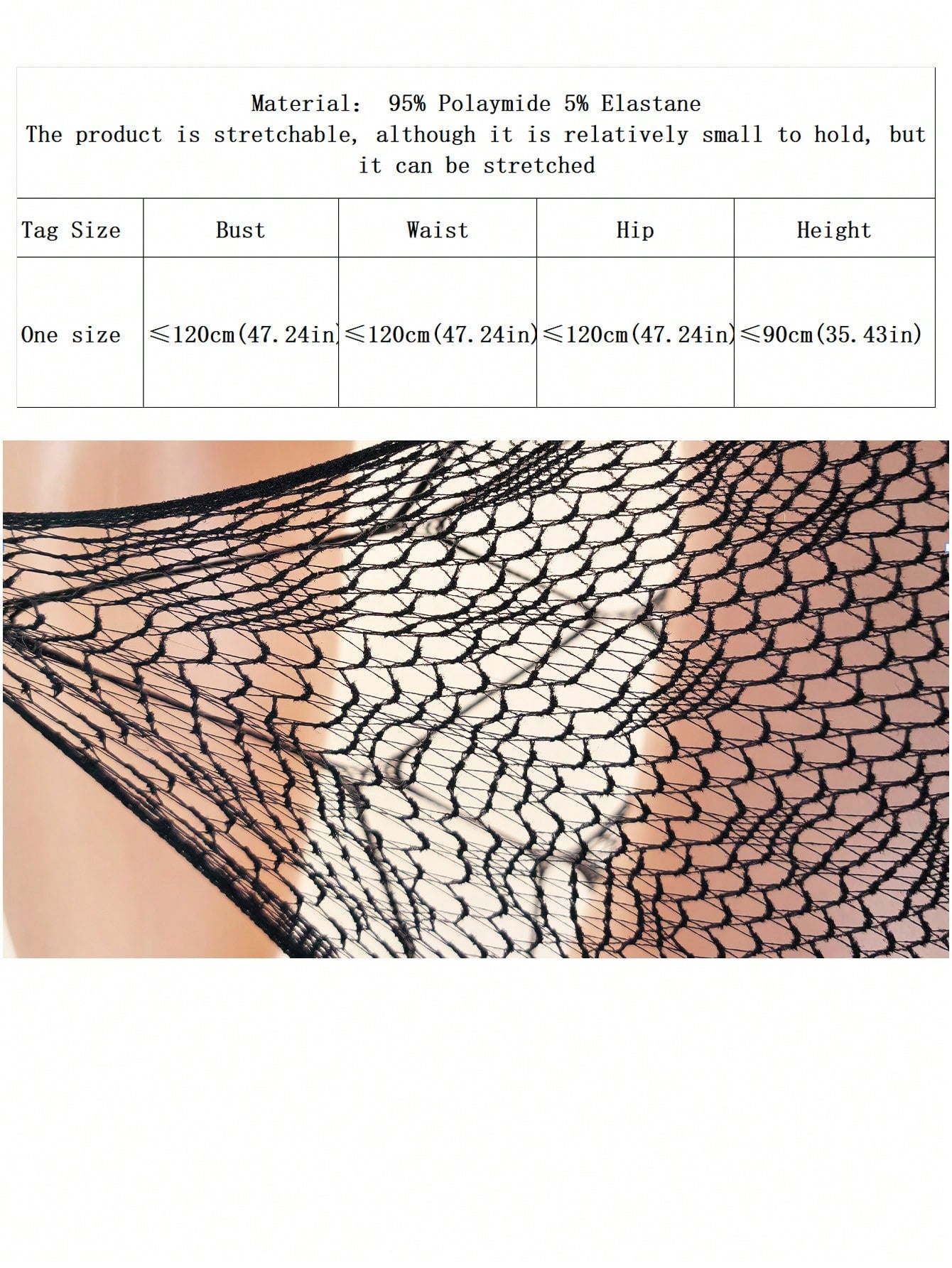 Black men's bodysuit with sheer cut-out design, short length, mid rise, and high-stretch polyamide elastane fabric for party, festival, and costume wear.