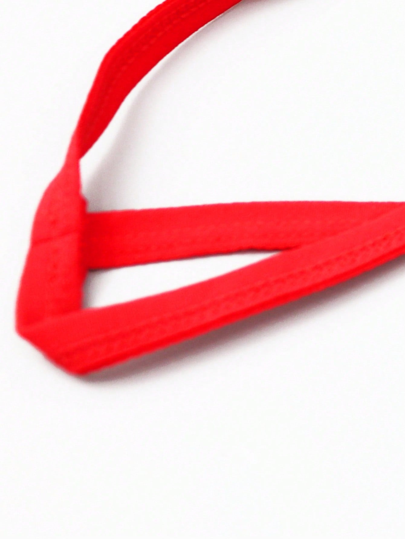 Men's mid-rise mesh thong underwear with U-pouch design, plain pattern, made from polyamide and elastane blend.
