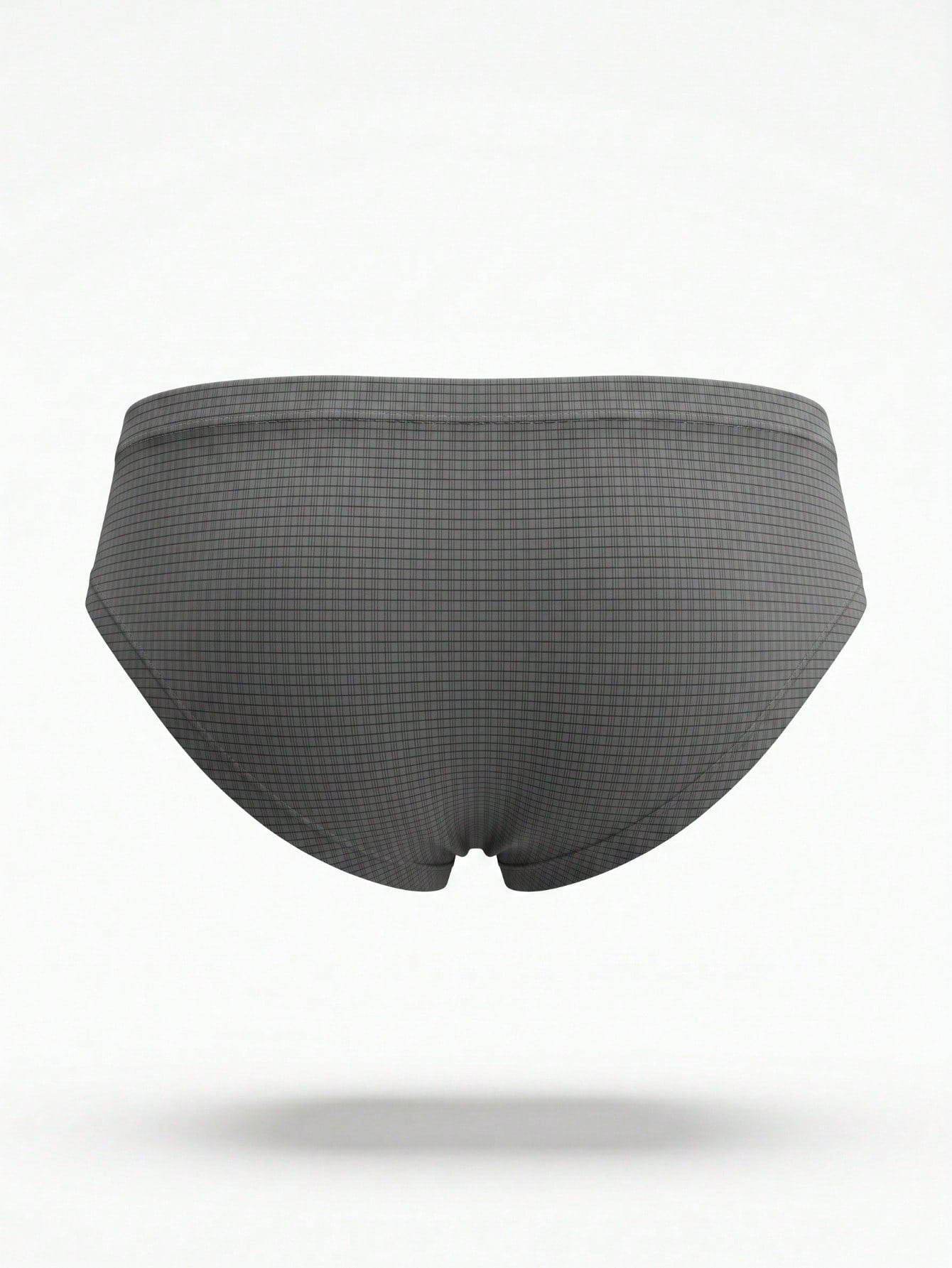 Men's soft thong underwear with low rise fit, plain design, and T-back style in polyester elastane fabric
