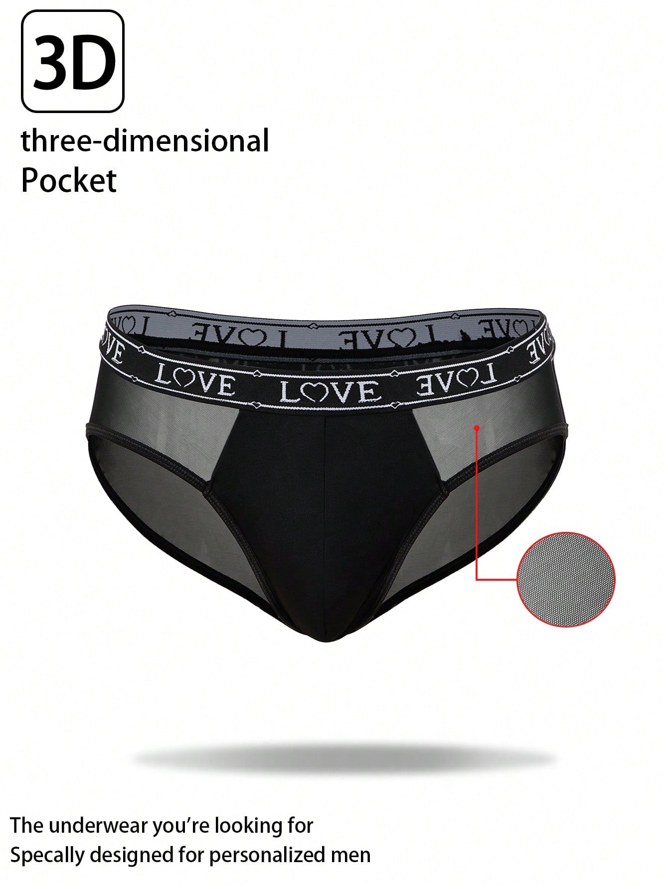 Men's Black Patchwork Casual Shorts With Breathable Stretch Fabric