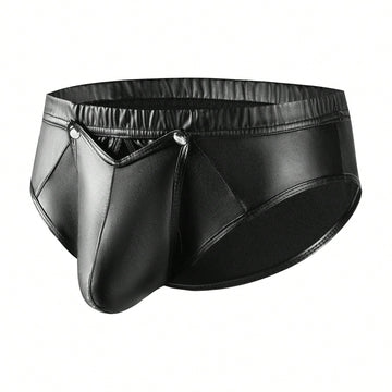 Men's Metallic Style Casual Shorts With Stretch Fabric And Comfortable Fit