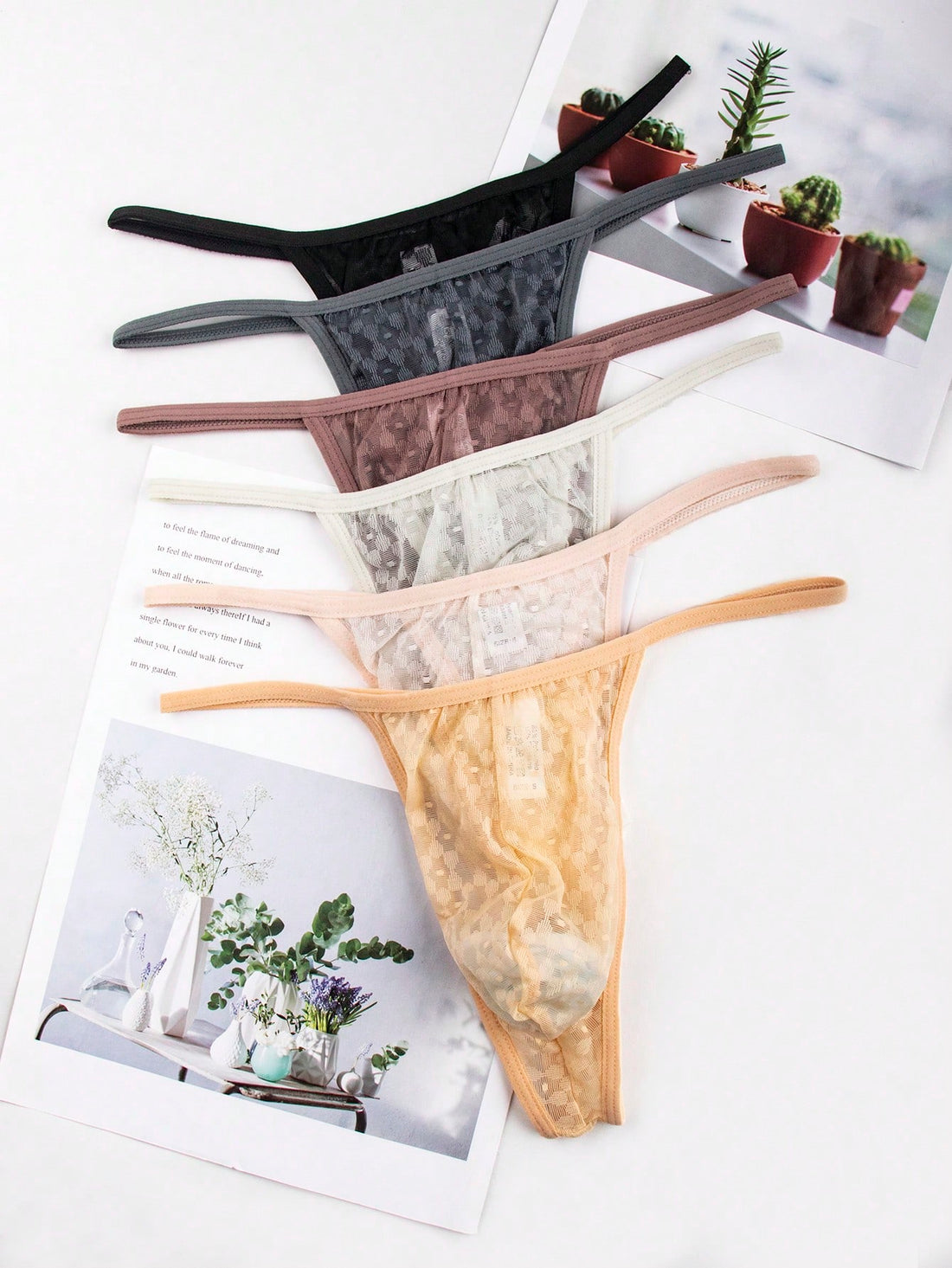 6 Pieces Men's Pattern Print Casual Shorts With Breathable Soft Stretch Fabric