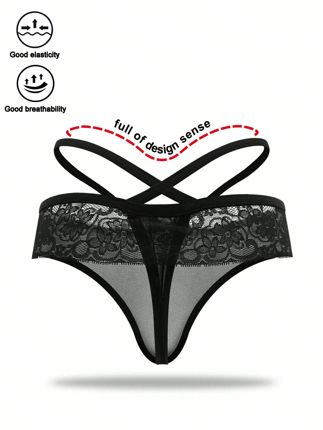 Men's Black Casual Shorts With Soft Breathable Stretch Fabric