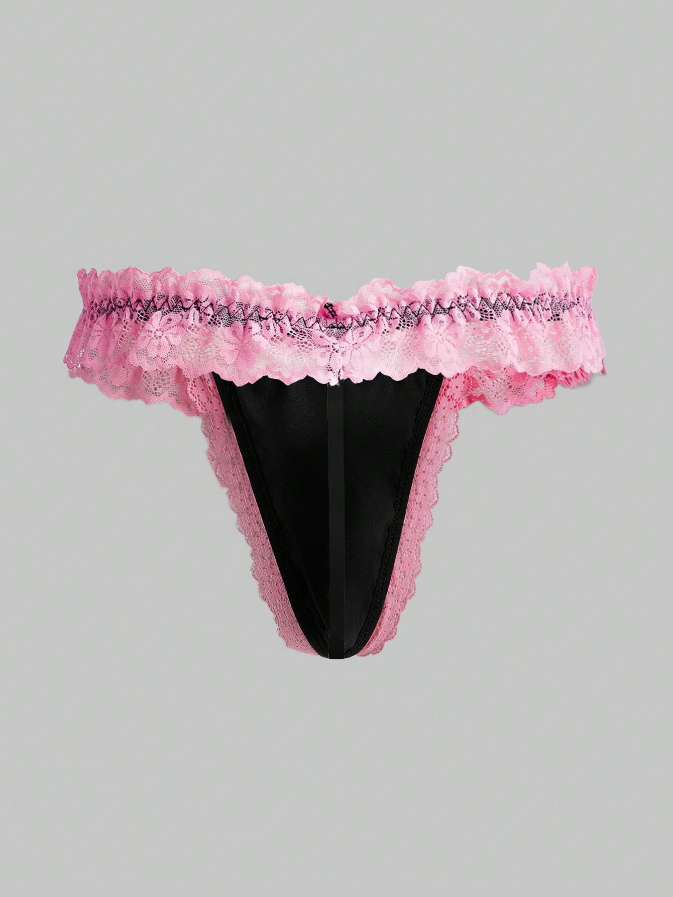 Men’s Casual Outfit With Pink Bow Detail Simple Design