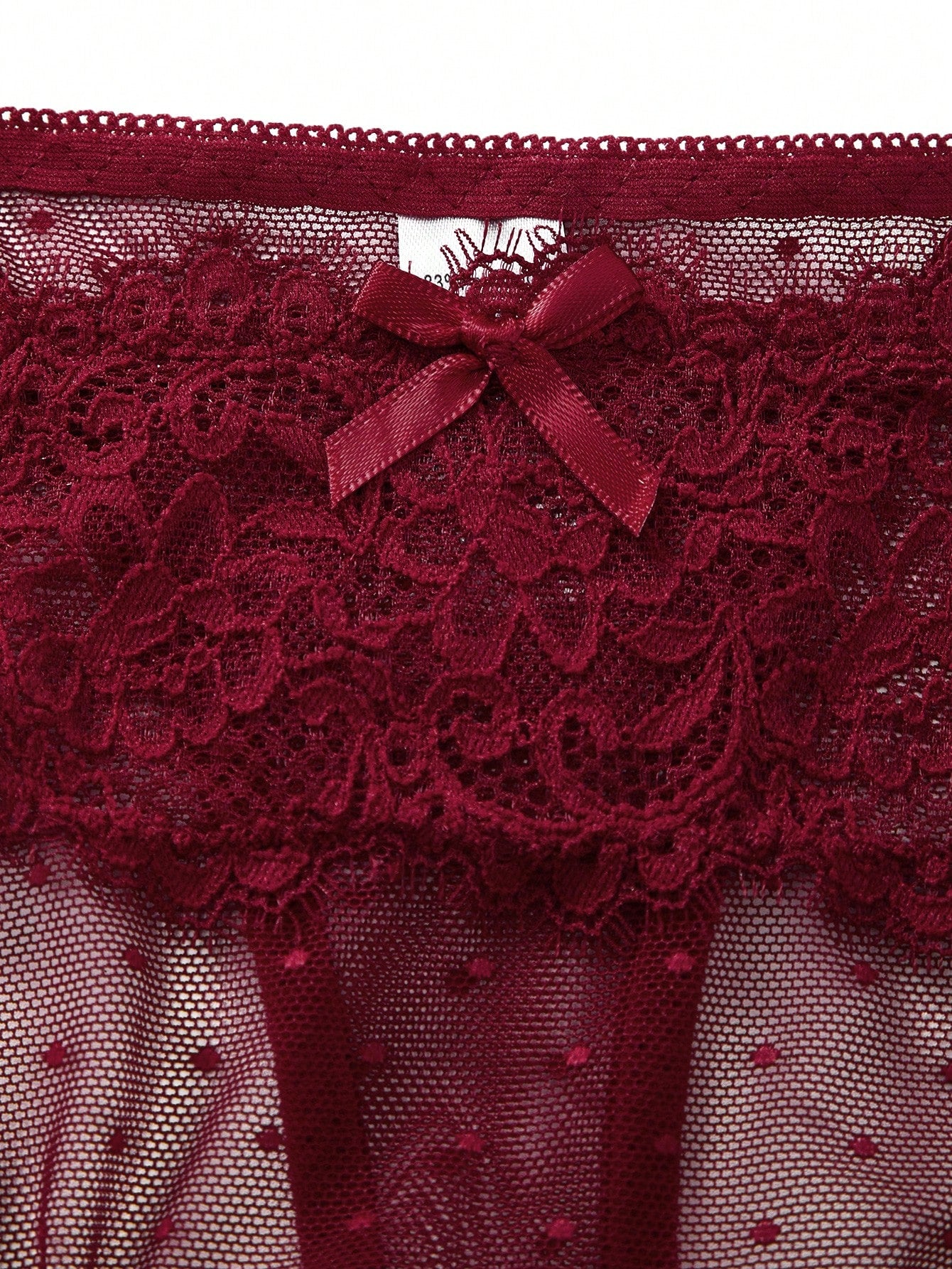 Men’s Lightweight Shorts In Wine Red With Fabric Detail