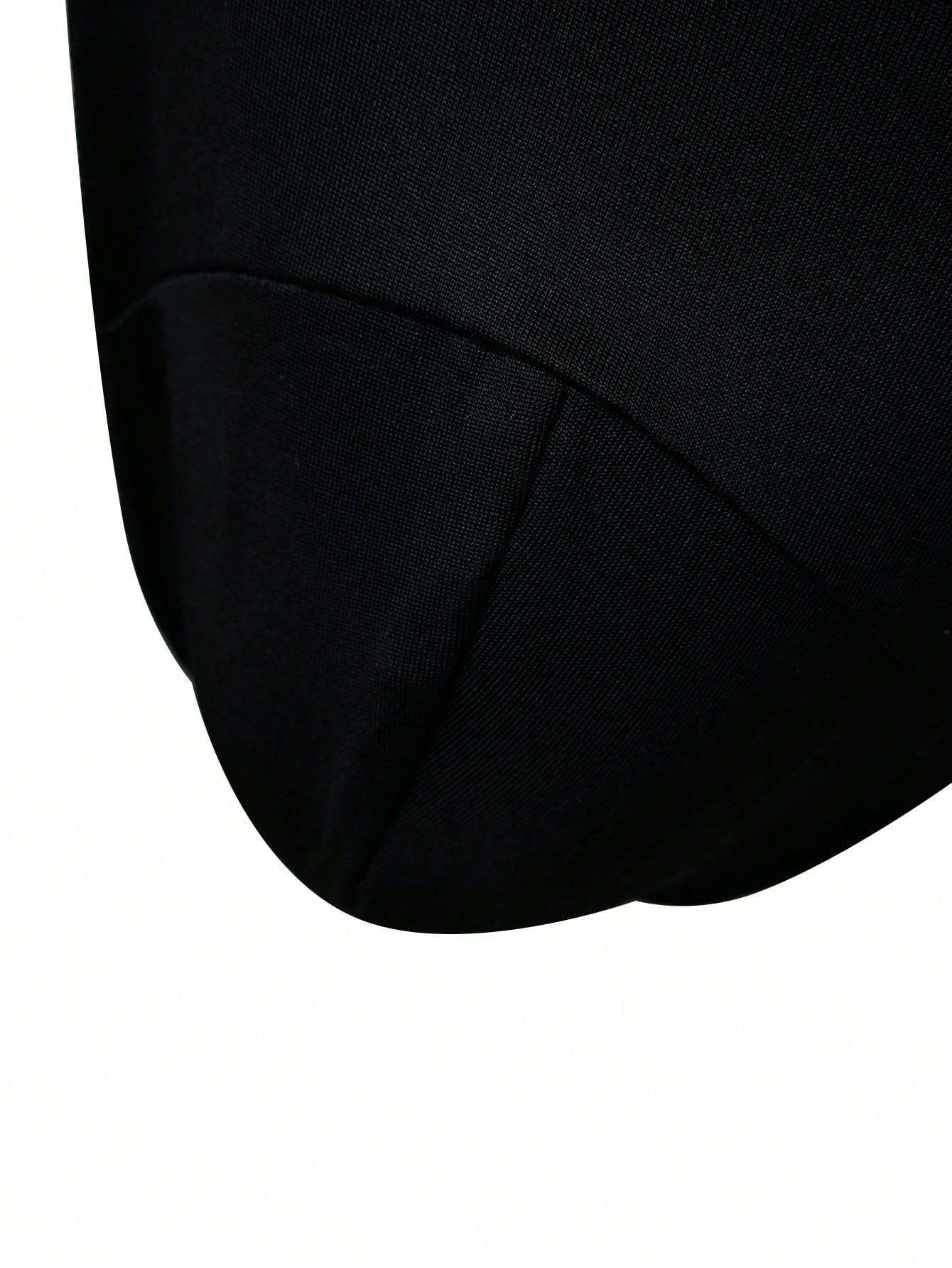 Men's Low Rise Solid Color Casual Shorts With Breathable Stretch Fabric