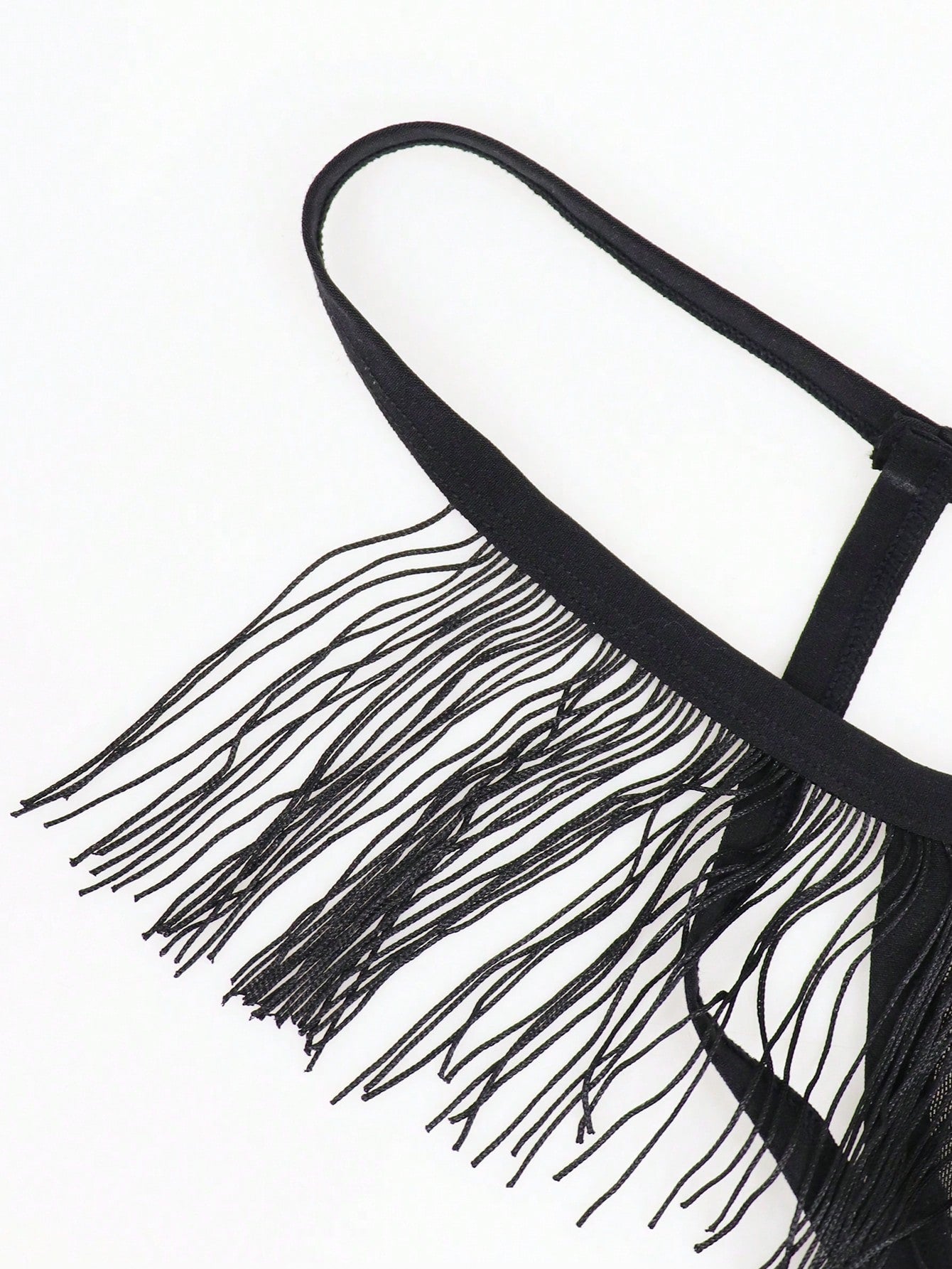 Men’s Lightweight Shorts Black Mesh With Hollow Waist Detail