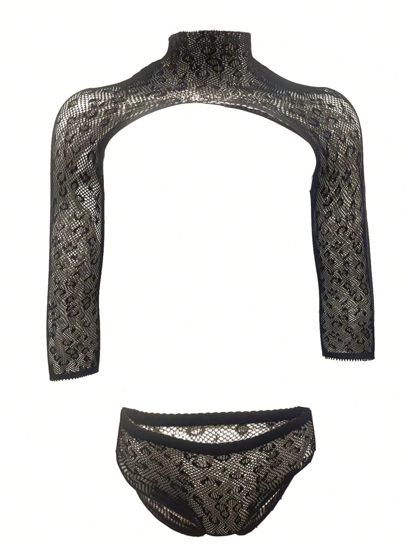 Men’s Lightweight One Piece Outfit With Leopard Print Fabric