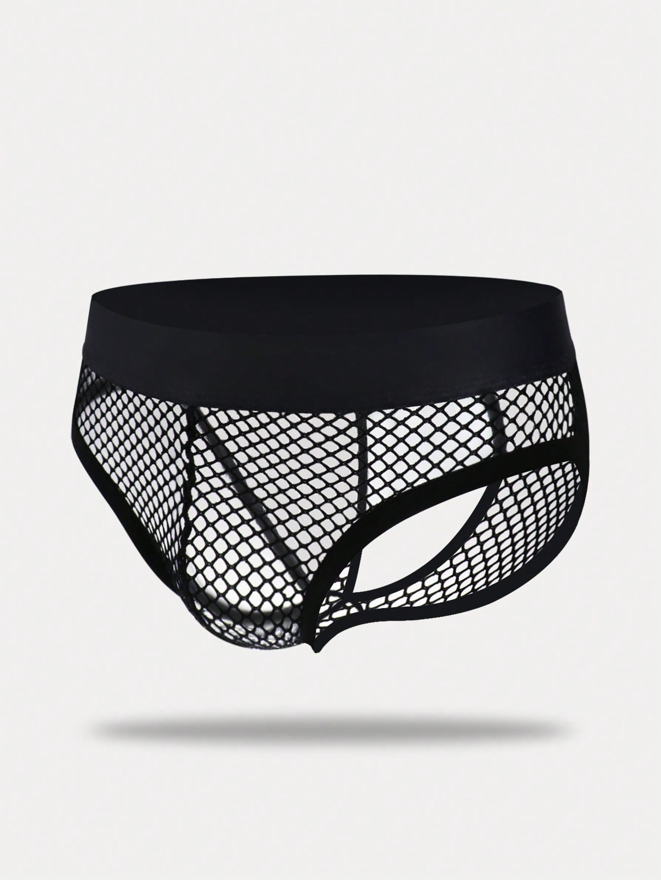 Men’s Mesh Shorts With Cutout Detail And Support Style